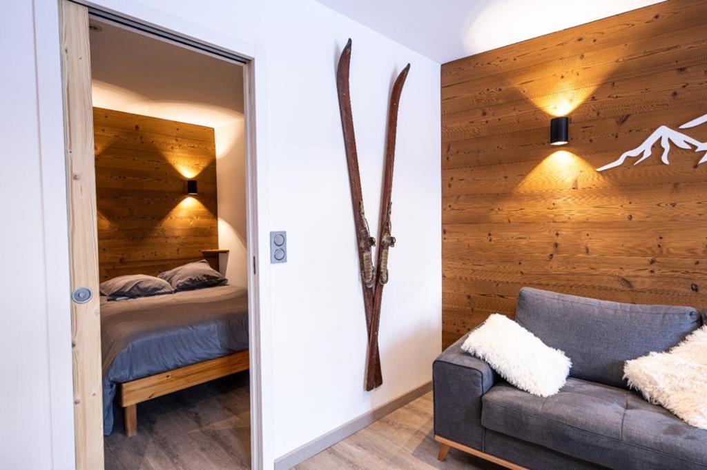 Apartamento Superbe Vue, Acces Skis Aux Pieds, Tres Agreable Courchevel Exterior foto